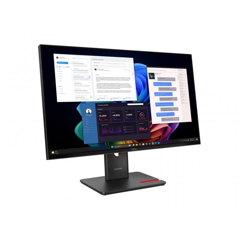 LENOVO ThinkVision T27UD-40 27inch IPS UHD 16:9 60Hz 350 cd/m2 4ms HDMI DP USB-C USB-A RJ45