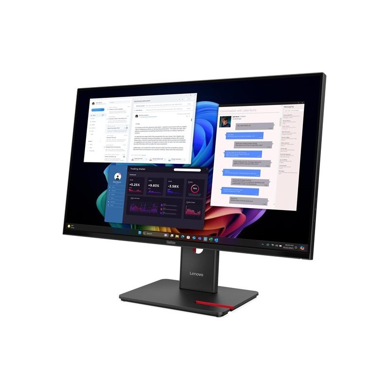 LENOVO ThinkVision T27UD-40 27inch IPS UHD 16:9 60Hz 350 cd/m2 4ms HDMI DP USB-C USB-A RJ45