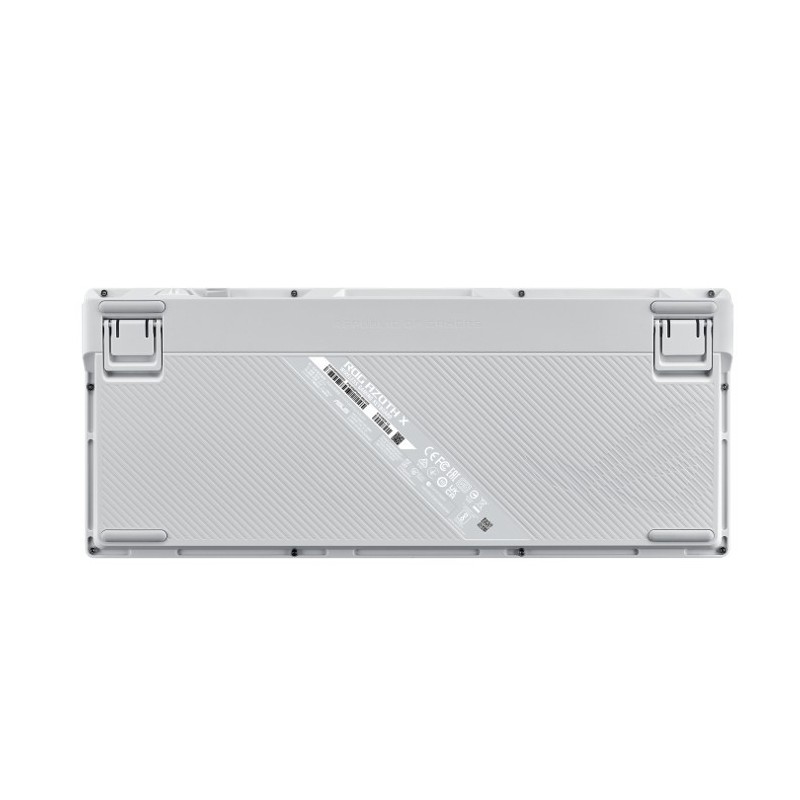 Klawiatura ROG Azoth X M704 BT/RF/USB-C/Aura/Czarno-Biała Klawiatura ROG Azoth X M704 BT/RF/USB-C/Aura/Czarno-Biała