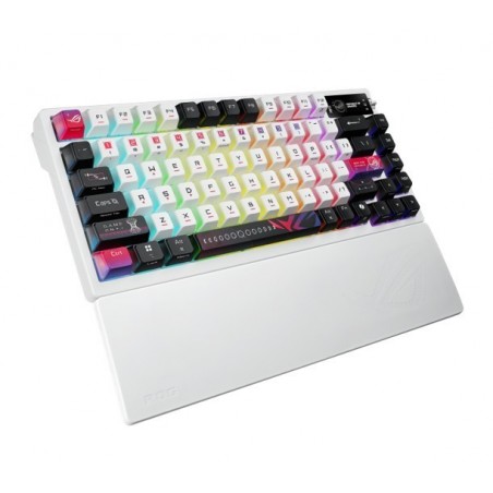 Klawiatura ROG Azoth X M704 BT/RF/USB-C/Aura/Czarno-Biała Klawiatura ROG Azoth X M704 BT/RF/USB-C/Aura/Czarno-Biała