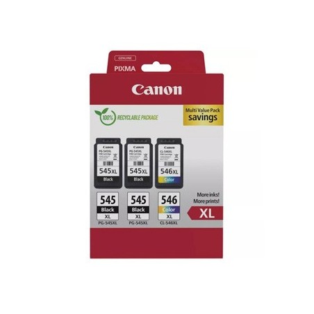 Canon oryginalny ink / tusz PG-545XL/CL-546XL, 8286B013, black/color, 2x black+color, Multi-pack Canon oryginalny ink / tusz PG-545XL/CL-546XL, 8286B013, black/color, 2x black+color, Multi-pack