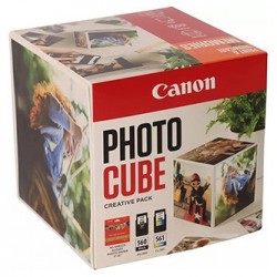 Canon oryginalny ink / tusz PG-560/CL-561 PHOTO CUBE Creative Pack White ORANG, 3713C013, CMYK