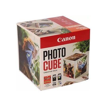 Canon oryginalny ink / tusz PG-560/CL-561 PHOTO CUBE Creative Pack White ORANG, 3713C013, CMYK Canon oryginalny ink / tusz PG-560/CL-561 PHOTO CUBE Creative Pack White ORANG, 3713C013, CMYK
