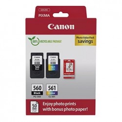 Canon oryginalny ink / tusz PG-560/CL-561/GP-501, 3713C008, black/color, Multi-pack -
