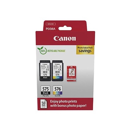 Canon oryginalny ink / tusz PG-575/CL-576 PVP, 5438C004, CMYK