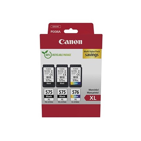 Canon oryginalny ink / tusz PG-575XL/CL-576XL, 5437C004, CMYK, 2*400/1*300s Canon oryginalny ink / tusz PG-575XL/CL-576XL, 5437C004, CMYK, 2*400/1*300s