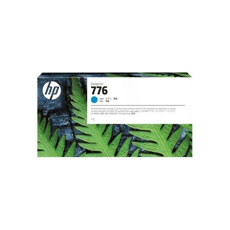 HP oryginalny ink / tusz 1XB09A, HP 776, Cyan, 1000ml HP oryginalny ink / tusz 1XB09A, HP 776, Cyan, 1000ml