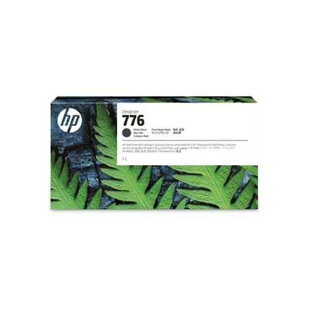 HP oryginalny ink / tusz 1XB12A, HP 776, Matte Black, 1000ml HP oryginalny ink / tusz 1XB12A, HP 776, Matte Black, 1000ml