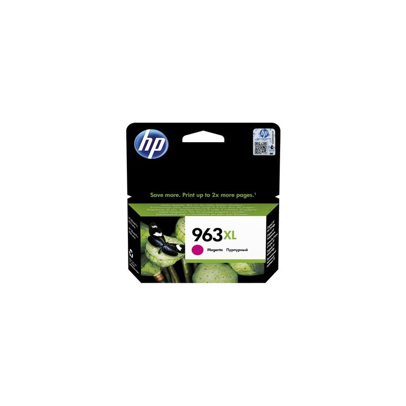 HP oryginalny ink / tusz 3JA28AE, HP 963XL, high capacity, magenta, 1600s, 22.92ml