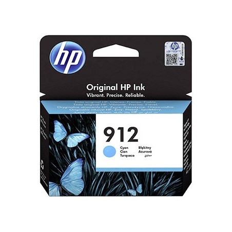 HP oryginalny ink / tusz 3YL77AE, HP 912, high capacity, cyan, 315s HP oryginalny ink / tusz 3YL77AE, HP 912, high capacity, cyan, 315s