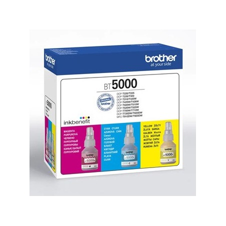 Brother oryginalny ink / tusz BT-5000CLVAL, CMY, 3x5000s Brother oryginalny ink / tusz BT-5000CLVAL, CMY, 3x5000s