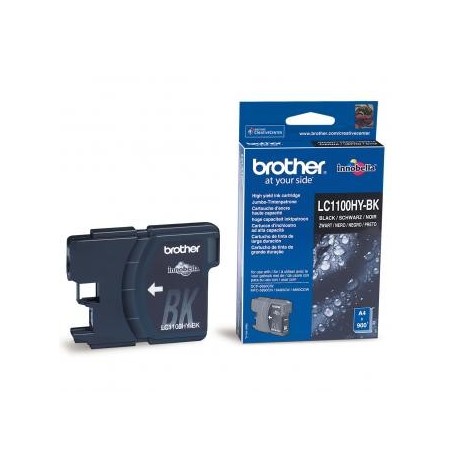 Brother oryginalny ink / tusz LC-1100HYBK, black, 900s, high capacity Brother oryginalny ink / tusz LC-1100HYBK, black, 900s, high capacity