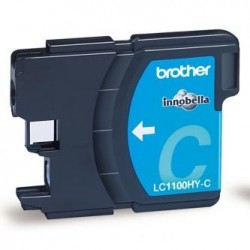 Brother oryginalny ink / tusz LC-1100HYC, cyan, 750s, high capacity Brother oryginalny ink / tusz LC-1100HYC, cyan, 750s, high capacity