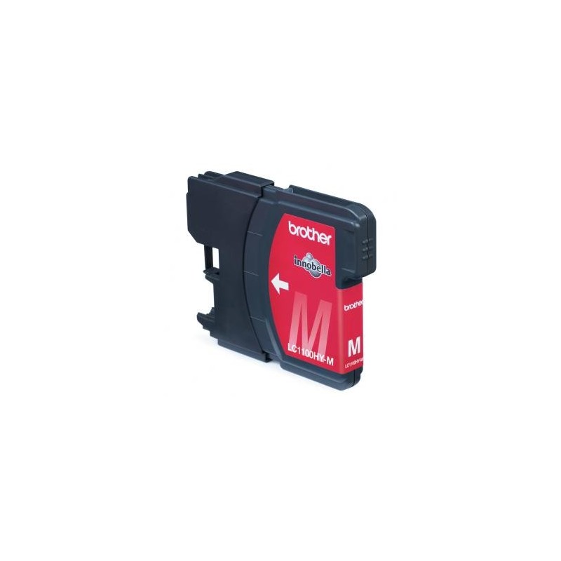 Brother oryginalny ink / tusz LC-1100HYM, magenta, 750s, high capacity