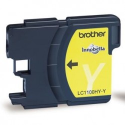 Brother oryginalny ink / tusz LC-1100HYY, yellow, 750s, high capacity Brother oryginalny ink / tusz LC-1100HYY, yellow, 750s, high capacity