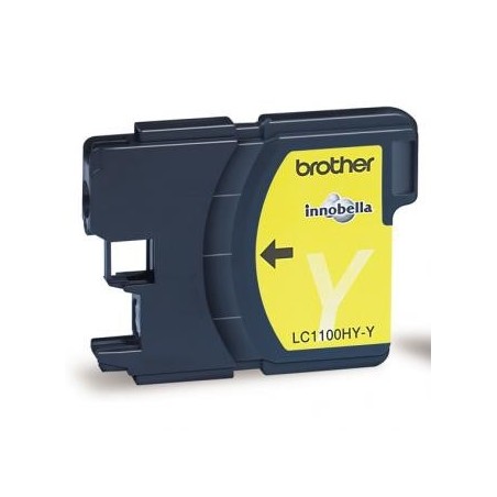 Brother oryginalny ink / tusz LC-1100HYY, yellow, 750s, high capacity Brother oryginalny ink / tusz LC-1100HYY, yellow, 750s, high capacity