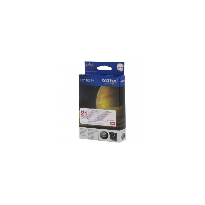 Brother oryginalny ink / tusz LC-1100BK, black, 500s