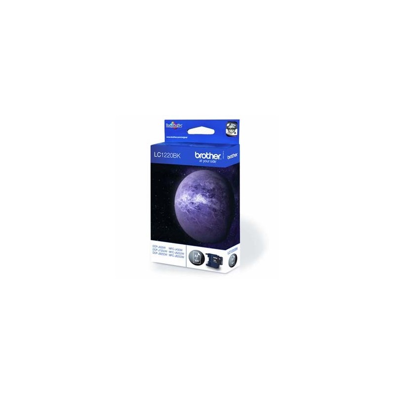 Brother oryginalny ink / tusz LC-1220BK, black, 300s