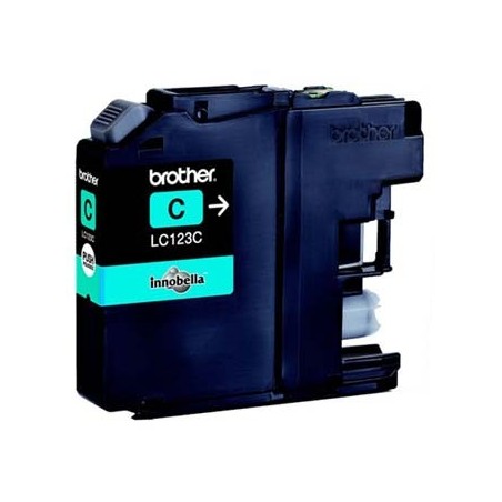 Brother oryginalny ink / tusz LC-123C, cyan, 600s