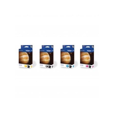 Brother oryginalny ink / tusz LC-1240VALBP, CMYK, 4x600s Brother oryginalny ink / tusz LC-1240VALBP, CMYK, 4x600s