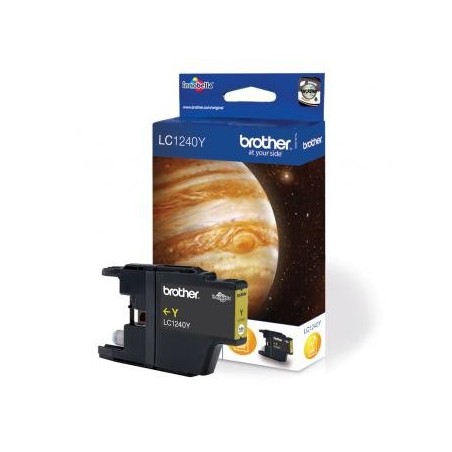 Brother oryginalny ink / tusz LC-1240Y, yellow, 600s