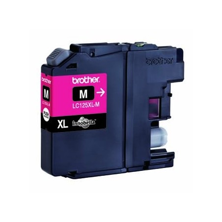Brother oryginalny ink / tusz LC-125XLM, magenta, 1200s Brother oryginalny ink / tusz LC-125XLM, magenta, 1200s