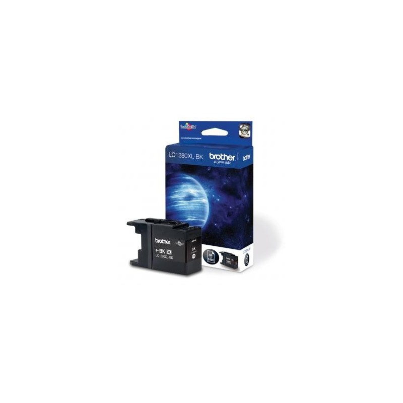 Brother oryginalny ink / tusz LC-1280XLBK, black, 2400s, high capacity