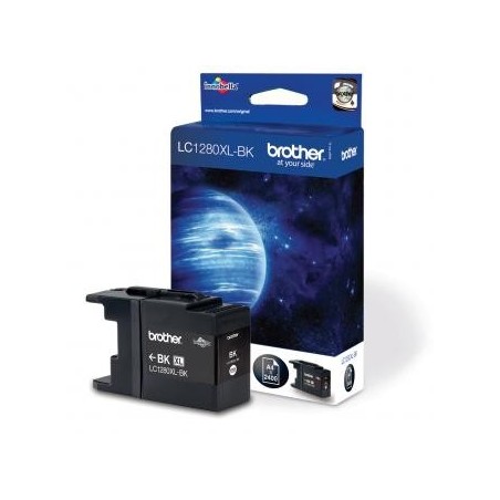 Brother oryginalny ink / tusz LC-1280XLBK, black, 2400s, high capacity Brother oryginalny ink / tusz LC-1280XLBK, black, 2400s, high capacity