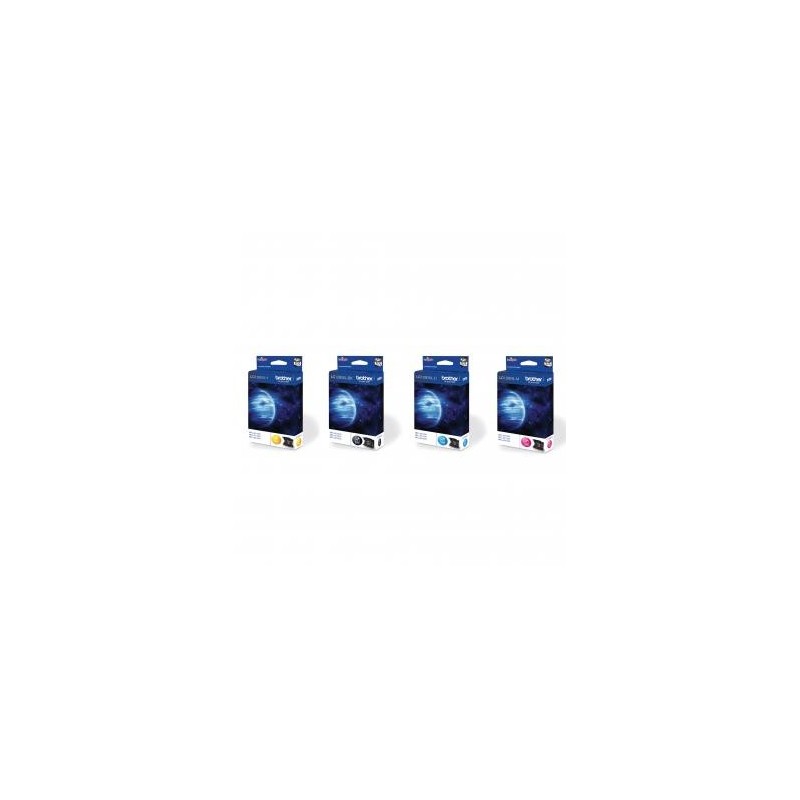 Brother oryginalny ink / tusz LC-1280XLVALBP, CMYK, 2400/3x1200s, high capacity Brother oryginalny ink / tusz LC-1280XLVALBP, CMYK, 2400/3x1200s, high capacity