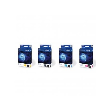 Brother oryginalny ink / tusz LC-1280XLVALBP, CMYK, 2400/3x1200s, high capacity Brother oryginalny ink / tusz LC-1280XLVALBP, CMYK, 2400/3x1200s, high capacity