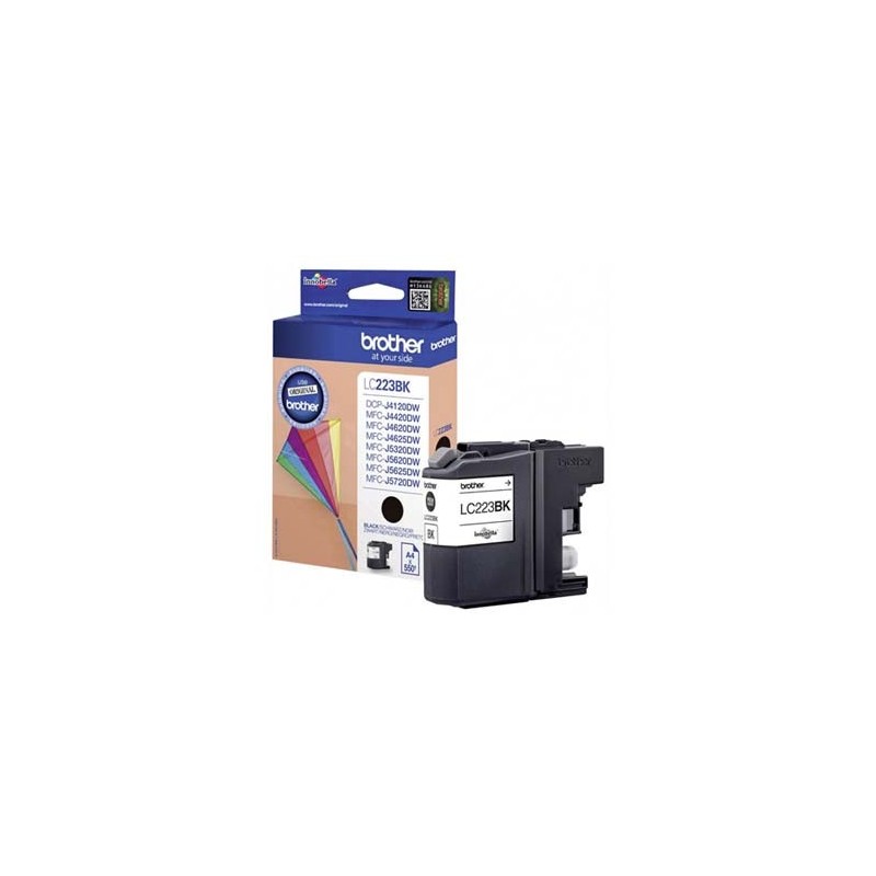 Brother oryginalny ink / tusz LC-223BK, black, 600s