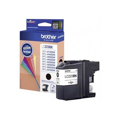 Brother oryginalny ink / tusz LC-223BK, black, 600s