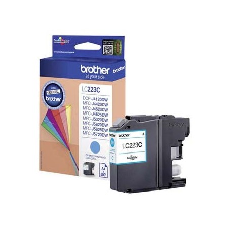 Brother oryginalny ink / tusz LC-223C, cyan, 600s Brother oryginalny ink / tusz LC-223C, cyan, 600s