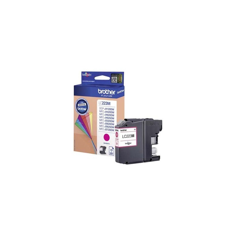 Brother oryginalny ink / tusz LC-223M, magenta, 600s