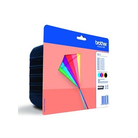 Brother oryginalny ink / tusz LC-223VALBP, CMYK