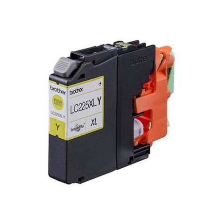 Brother oryginalny ink / tusz LC-225XLY, yellow, 1200s Brother oryginalny ink / tusz LC-225XLY, yellow, 1200s