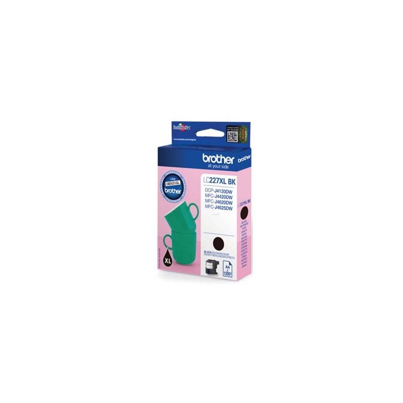 Brother oryginalny ink / tusz LC-227XLBK, black, 1200s Brother oryginalny ink / tusz LC-227XLBK, black, 1200s