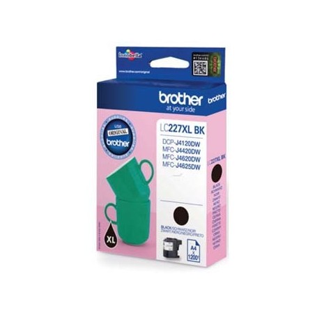 Brother oryginalny ink / tusz LC-227XLBK, black, 1200s Brother oryginalny ink / tusz LC-227XLBK, black, 1200s