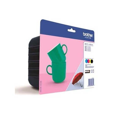 Brother oryginalny ink / tusz LC-227XLVALBP, CMYK, 1200s Brother oryginalny ink / tusz LC-227XLVALBP, CMYK, 1200s