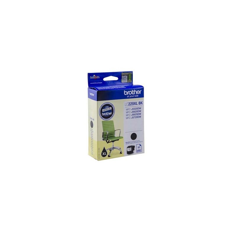 Brother oryginalny ink / tusz LC-229XL, black, 2400s Brother oryginalny ink / tusz LC-229XL, black, 2400s