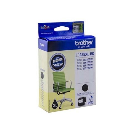Brother oryginalny ink / tusz LC-229XL, black, 2400s Brother oryginalny ink / tusz LC-229XL, black, 2400s