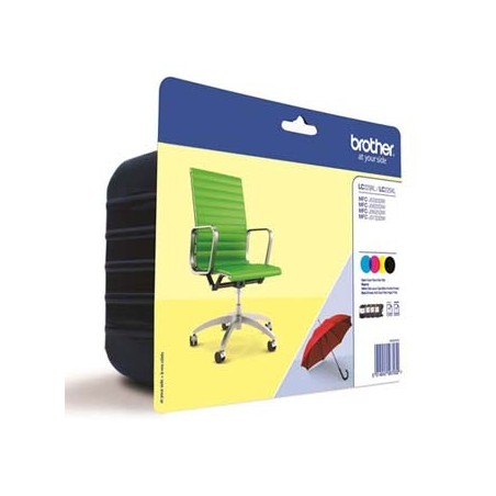 Brother oryginalny ink / tusz LC-229XLVALBP, CMYK, 2400s Brother oryginalny ink / tusz LC-229XLVALBP, CMYK, 2400s