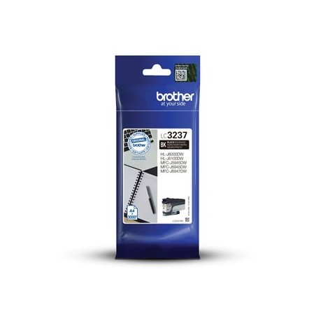 Brother oryginalny ink / tusz LC-3237BK, black, 3000s Brother oryginalny ink / tusz LC-3237BK, black, 3000s