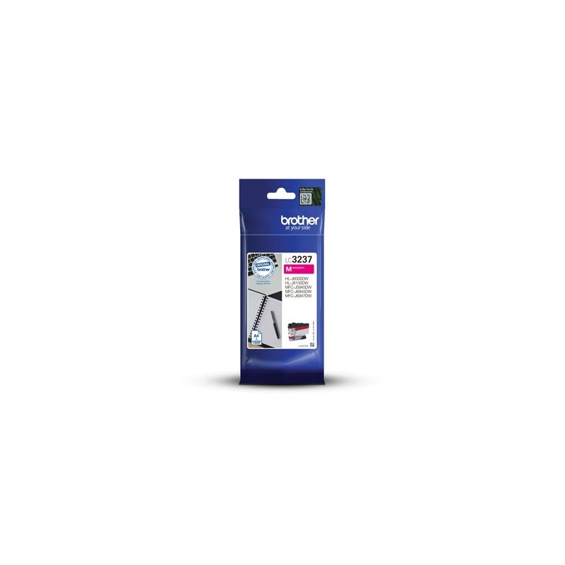 Brother oryginalny ink / tusz LC-3237M, magenta, 1500s
