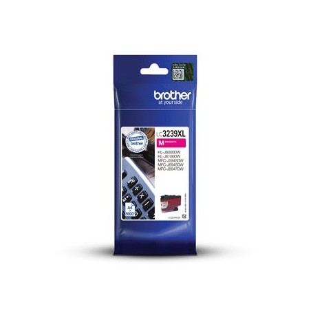 Brother oryginalny ink / tusz LC-3239XLM, magenta, 5000s Brother oryginalny ink / tusz LC-3239XLM, magenta, 5000s