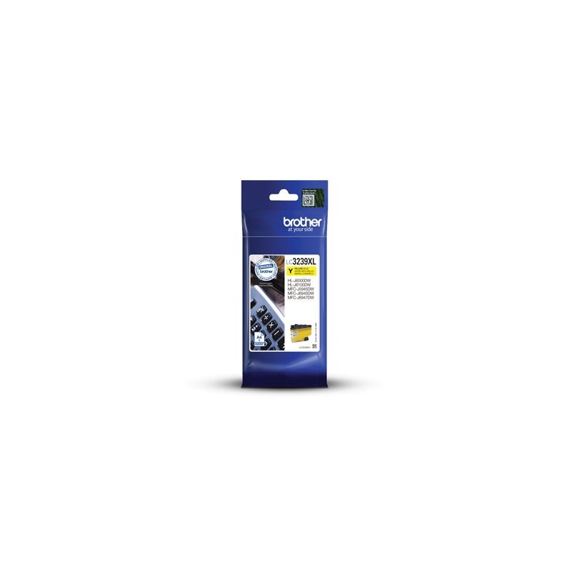 Brother oryginalny ink / tusz LC-3239XLY, yellow, 5000s