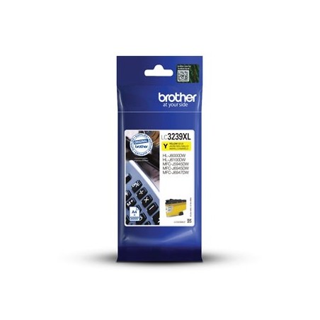 Brother oryginalny ink / tusz LC-3239XLY, yellow, 5000s