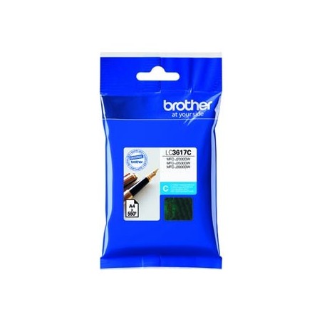Brother oryginalny ink / tusz LC-3617C, cyan, 550s Brother oryginalny ink / tusz LC-3617C, cyan, 550s