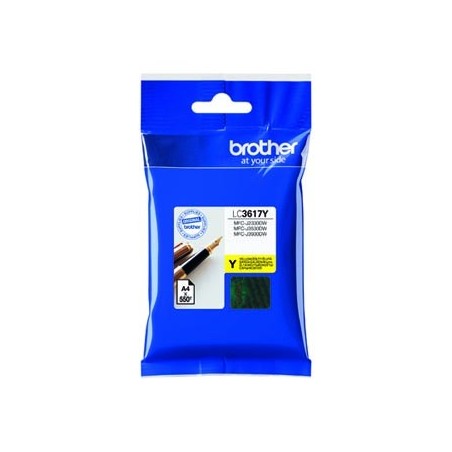 Brother oryginalny ink / tusz LC-3617Y, yellow, 550s Brother oryginalny ink / tusz LC-3617Y, yellow, 550s