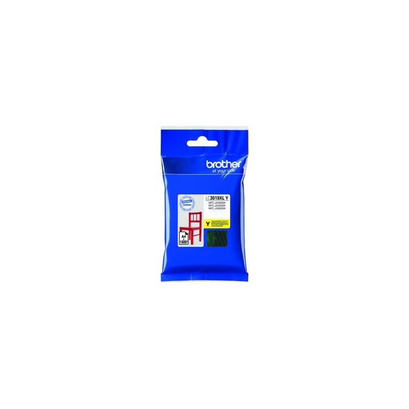 Brother oryginalny ink / tusz LC-3619XLY, yellow, 1500s